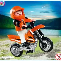 Playmobil Αγόρι με μοτοσυκλέτα cross 4698