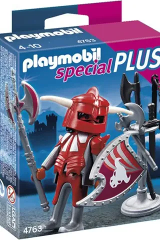 Playmobil Ιππότης με πλήρη εξοπλισμό 4763