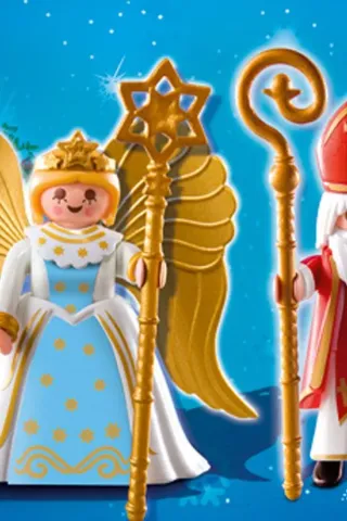 Playmobil Άη Βασίλης και Άγγελος 4887