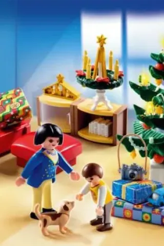 Playmobil Χριστούγεννα στο Σπίτι ''4892''  