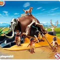 Playmobil Σκηνή από σκελετό μαμούθ με κυνηγούς 5101