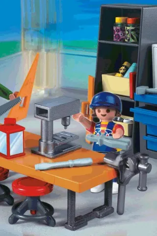 playmobil ΕΡΓΑΣΤΗΡΙΟ ΧΕΙΡΟΤΕΧΝΙΑΣ ΣΧΟΛΕΙΟΥ 4326