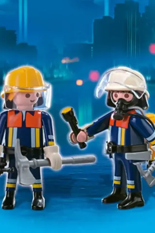 Playmobil Duo Pack Ομάδα Διάσωσης 4914