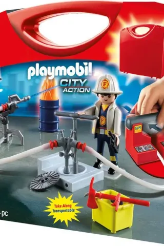 Playmobil Πυροσβέστες Βαλιτσάκι 5973