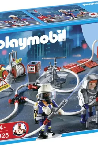 playmobil ΠΥΡΟΣΒΕΣΤΕΣ ΜΕ ΑΝΤΛΙΑ ΝΕΡΟΥ 4825