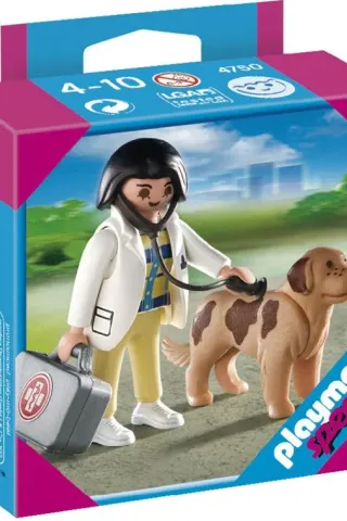 Playmobil Κτηνίατρος με σκύλο 4750