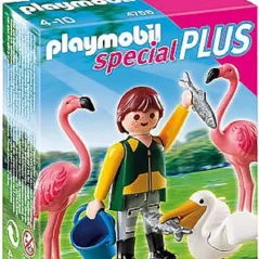 Playmobil Φύλακας Ζωολογικού κήπου με εξωτικά πτηνά 4758