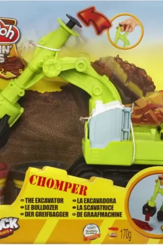 HASBRO PLAY-DOH A0319 CHOMPER Ο ΕΣΚΑΦΕΑΣ