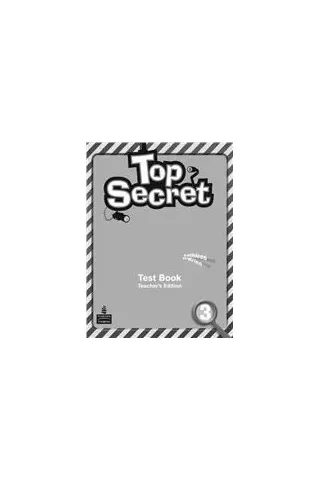 Top Secret 3 - Test book (Teacher's edition)