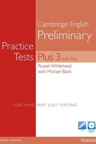 PET PRACTICE TESTS PLUS 3 (+ CD) (+ KEY)