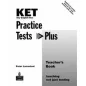 KET PRACTICE TEST PLUS TCHR'S