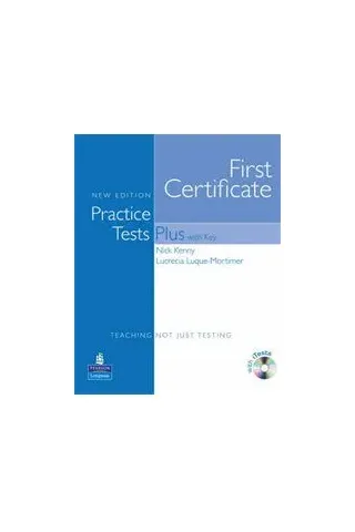 FIRST CERTIFICATE PRACTICE TESTS PLUS (+ CD) (+ KEY) 