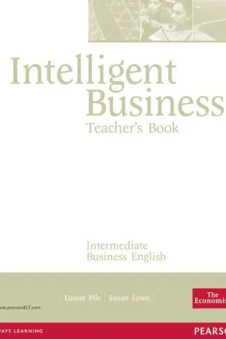 Intelligent Business Intermediate Teachers Book for Pack