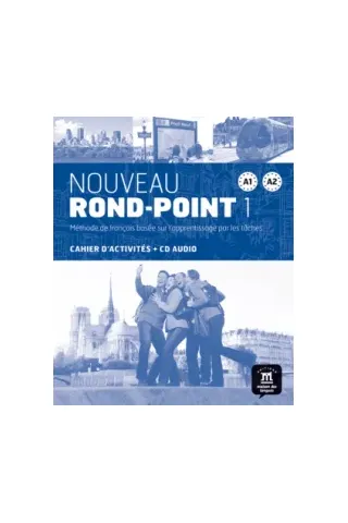 Nouveau Rond-Point 1 ( A1-A2 ) Cahier d'activites + CD