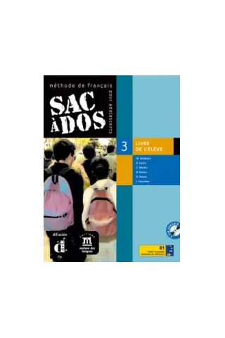 Sac e dos 3 - Livre de l' eleve + CD