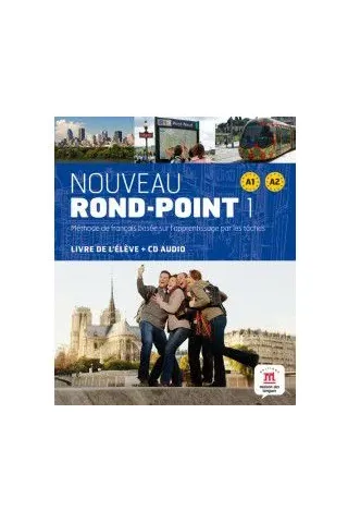 Nouveau Rond-Point 1 (A1-A2) Livre de l'Eleve + CD