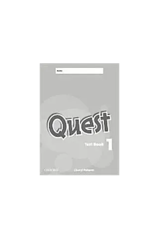 Quest 1 Test Teacher's book 