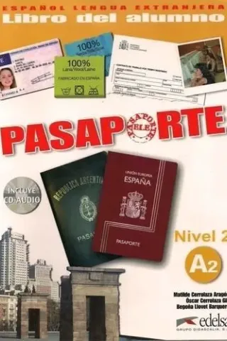 Pasaporte ELE 2 (A2) - Libro de Alumno + Cd-Audio