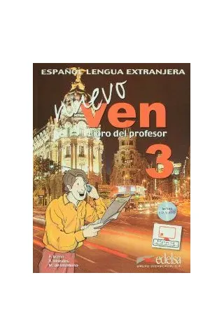 Nuevo Ven 3 - Libro del  Profesor + Cd-Audio Ed. 2010