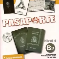 Pasaporte ELE 4 (B2). Libro de ejercicios + CD Audio 