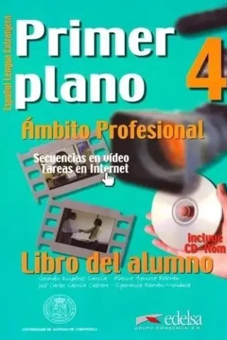 Primer plano 4 Libro del. Alumno +CD Rom