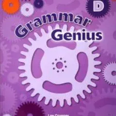 Grammar Genius D Test Booklet