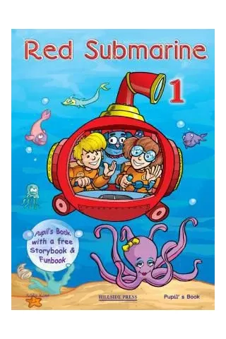 THE RED SUBMARINE 1 Student's books& Story book& Grammar