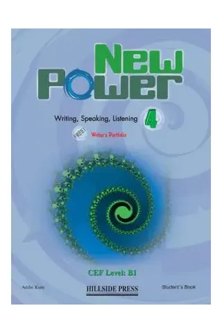 New Power 4 Intermediate Student's book (with portfolio)