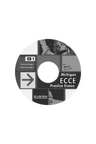 Michigan ECCE Practice Exams For 2013 ONWARDS CD (set of 5)