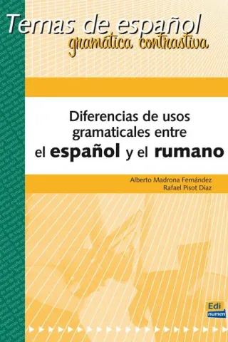 DIFERENCIAS DE USOS GRAMATICALES ENTRE ESPANOL/RUMANO-LIBRO