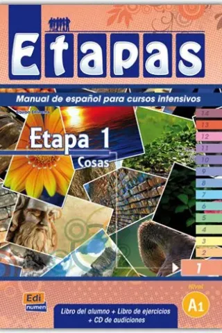 ETAPAS 1 - COSAS - LIBRO DEL ALUMNO+LIBRO DE EJERCICIOS + CD AUDICIONES