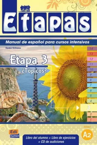 ETAPAS 3 -TOPICOS-LIBRO DEL ALUMNO+LIBRO DE EJERCICIOS+CD AUDICIONES