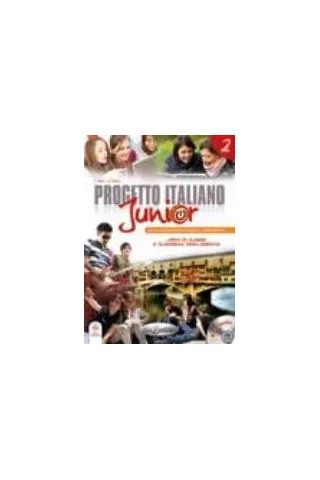 Progetto italiano Junior 2 (Libro di classe & Quaderno degli esercizi) + CD audio. Βιβλίο μαθητή & Βιβλίο ασκήσεων