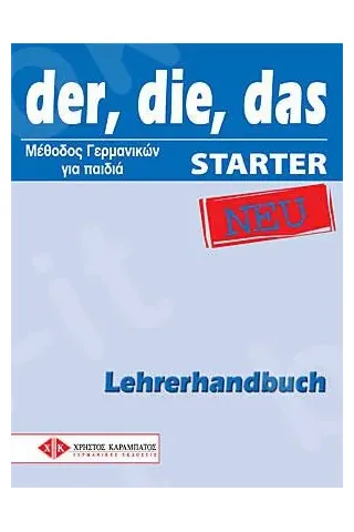 der, die, das STARTER NEU - Lehrerhandbuch