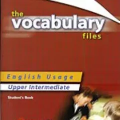 VOCABULARY FILES B2 TEACHER'S BOOK