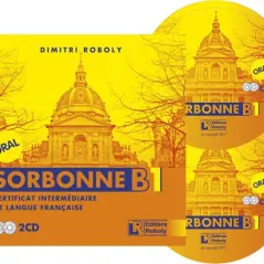 Sorbonne B1 Certificat Intermediare de Langue Francaise – 2 CD audio