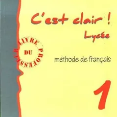 C'EST CLAIR LYCEE 1 PROFESSEUR