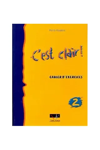 C'EST CLAIR 2 CAHIER