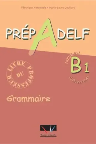 PREPADELF Β1 GRAMMAIRE PROFESSEUR