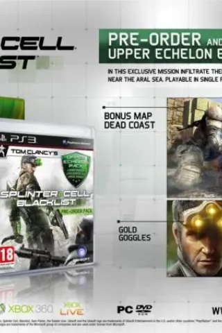 TOM CLANCY'S: SPLINTER CELL BLACKLIST UPPER ECHELON D1