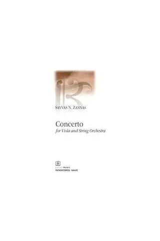 Concerto for Viola and String Orchestra