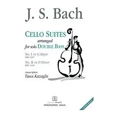 Cello Suites arranged for Double Bass