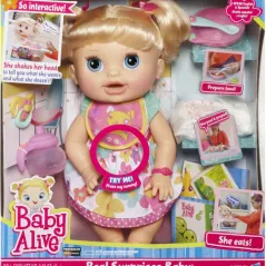 Baby Alive Feed & Play Μωράκι Αληθινές Εκπλήξεις