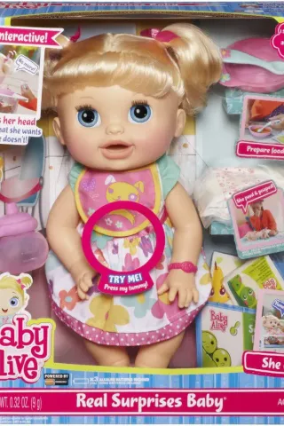 Baby Alive Feed & Play Μωράκι Αληθινές Εκπλήξεις