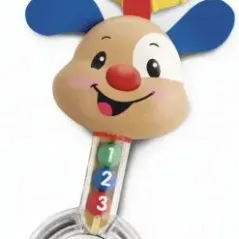 FISHER PRICE M4041 PUPPY RATTLE - ΚΟΥΔΟΥΝΙΣΤΡΑ ΚΟΥΤΑΒΑΚΙ 