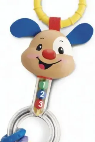 FISHER PRICE M4041 PUPPY RATTLE - ΚΟΥΔΟΥΝΙΣΤΡΑ ΚΟΥΤΑΒΑΚΙ 