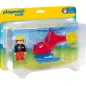 Playmobil 1-2-3 6789 ΠΥΡΟΣΒΕΣΤΙΚΟ ΕΛΙΚΟΠΤΕΡΟ 