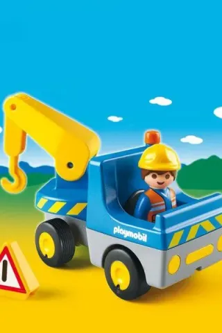 Playmobil 1-2-3 6791 ΓΕΡΑΝΟΣ ΑΥΤΟΚΙΝΗΤΩΝ 