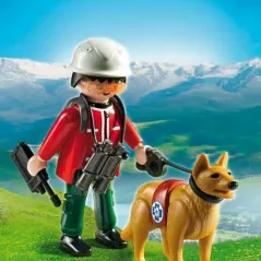 Playmobil Country 5431 ΔΙΑΣΩΣΤΗΣ ΜΕ ΣΚΥΛΟ ΑΝΙΧΝΕΥΤΗ 