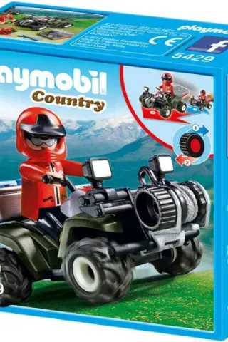 Playmobil Country 5429 ΔΙΑΣΩΣΤΗΣ ΜΕ ΟΧΗΜΑ 4Χ4 